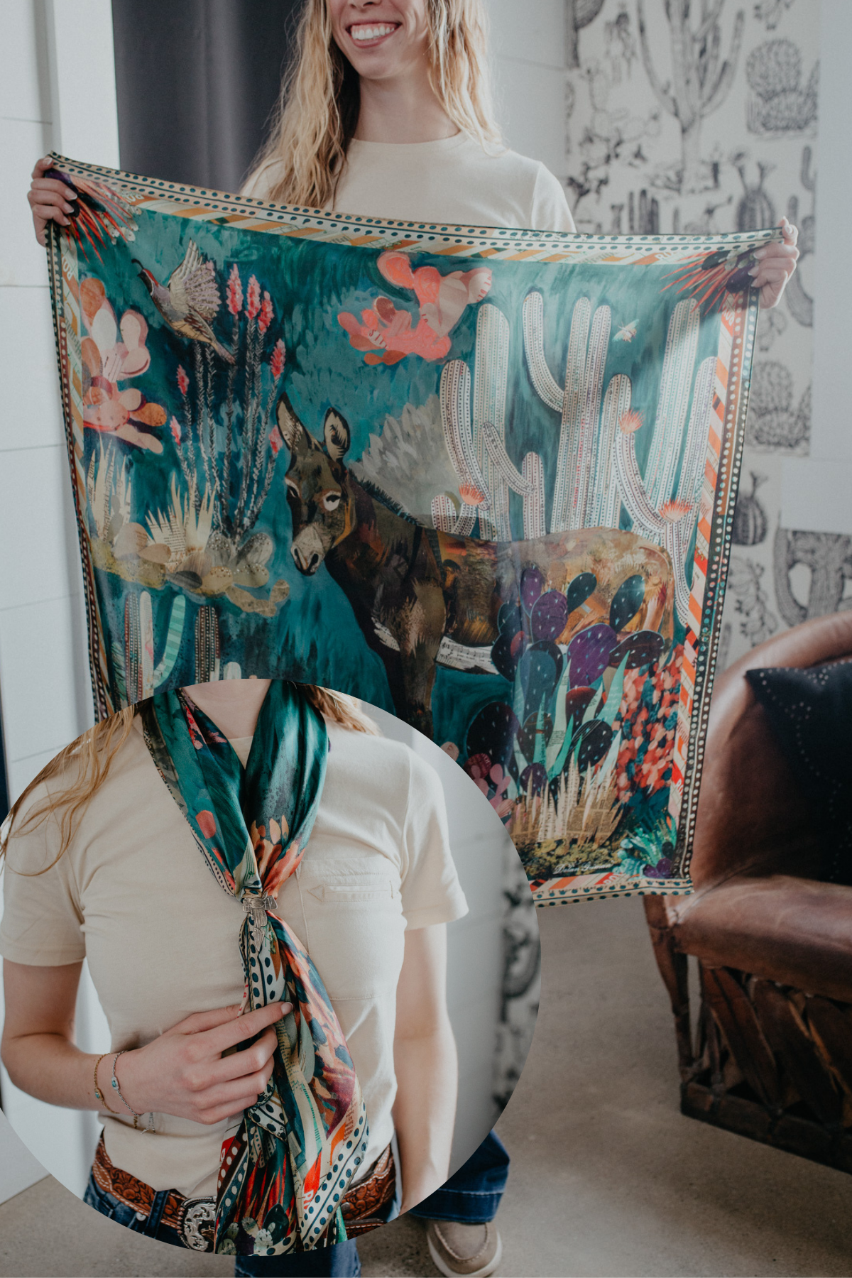 Premium Silk 35x35" Wild Rags (20+ Prints)