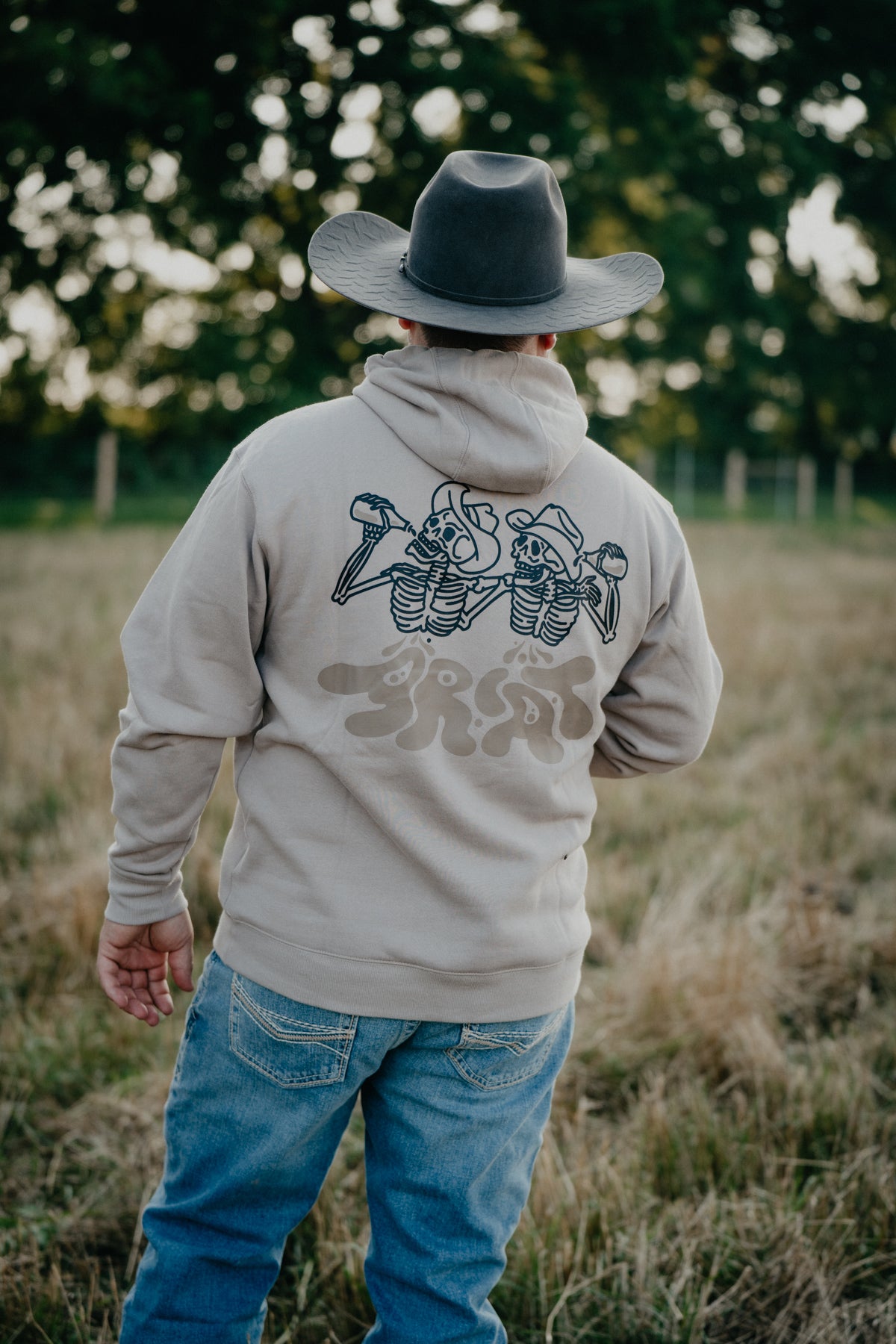 'Drinkin' Buddies' Men's Ariat Hoodie (L-XL)