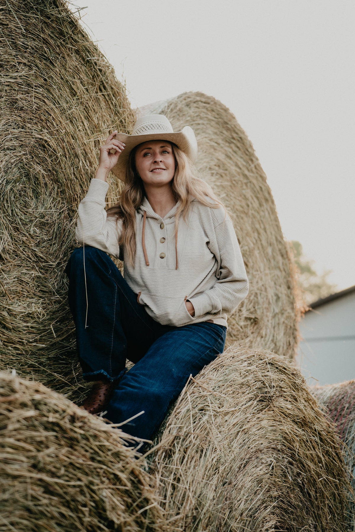 'Tawny' Ariat Women's Knit Hoodie (XS-XL)