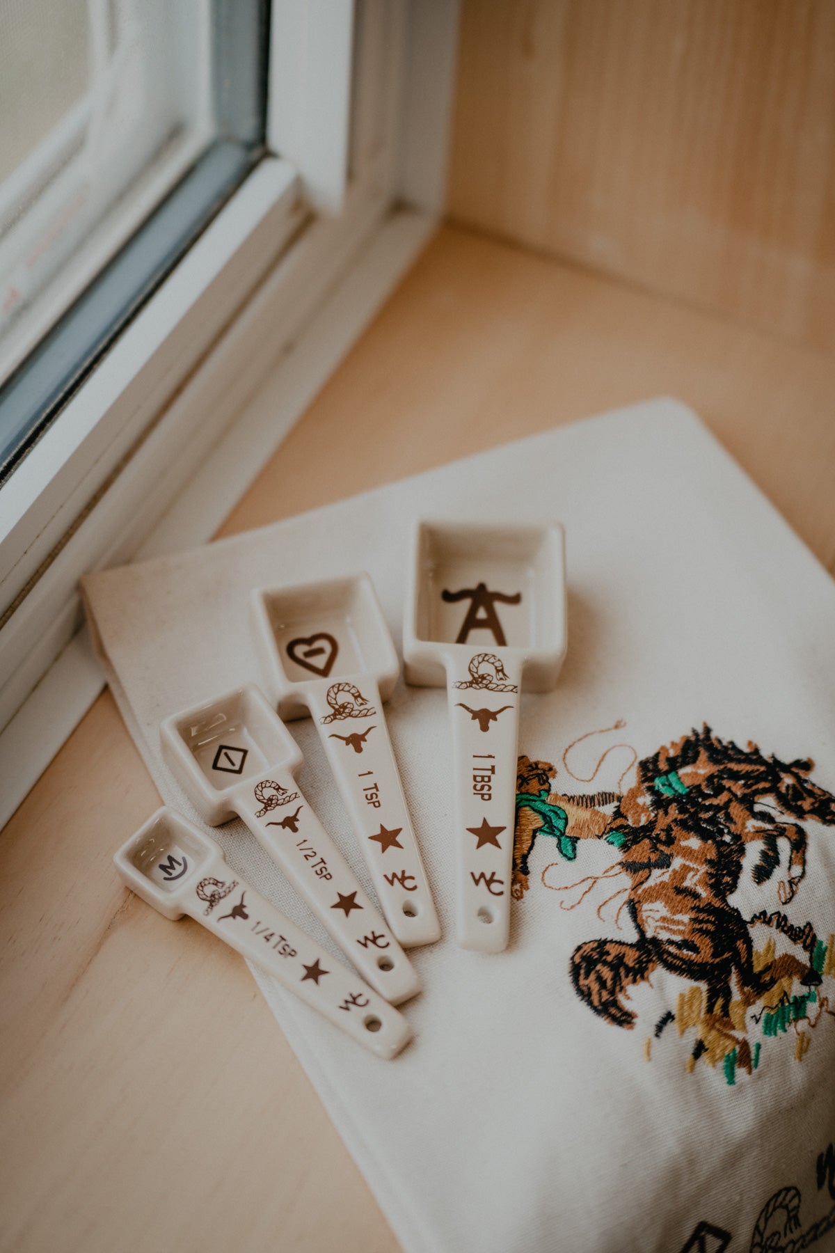 Branded Ceramic Measuring Spoons