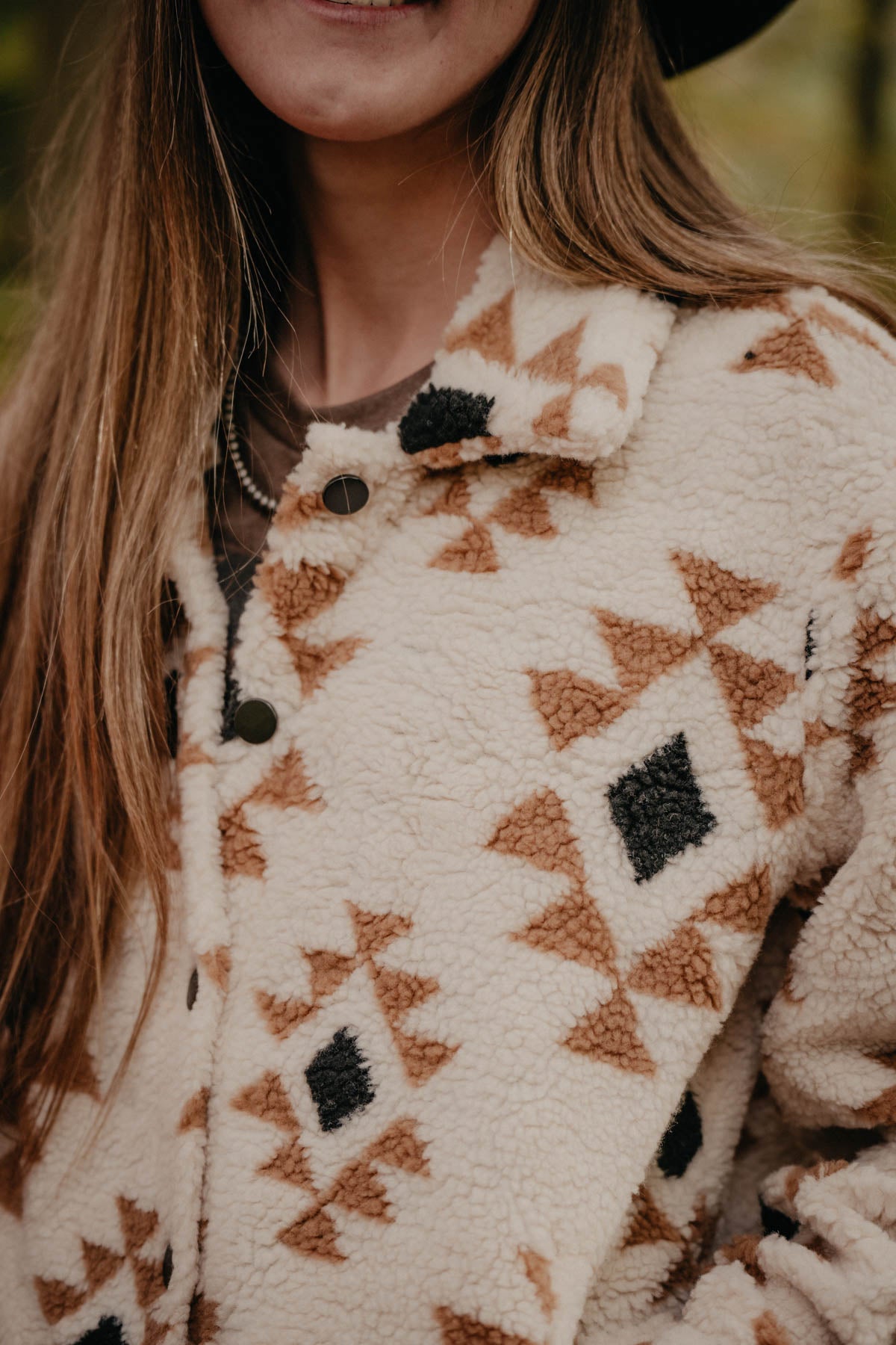 'Nellie' Cream Aztec Shacket with Pockets (XS - XXL)