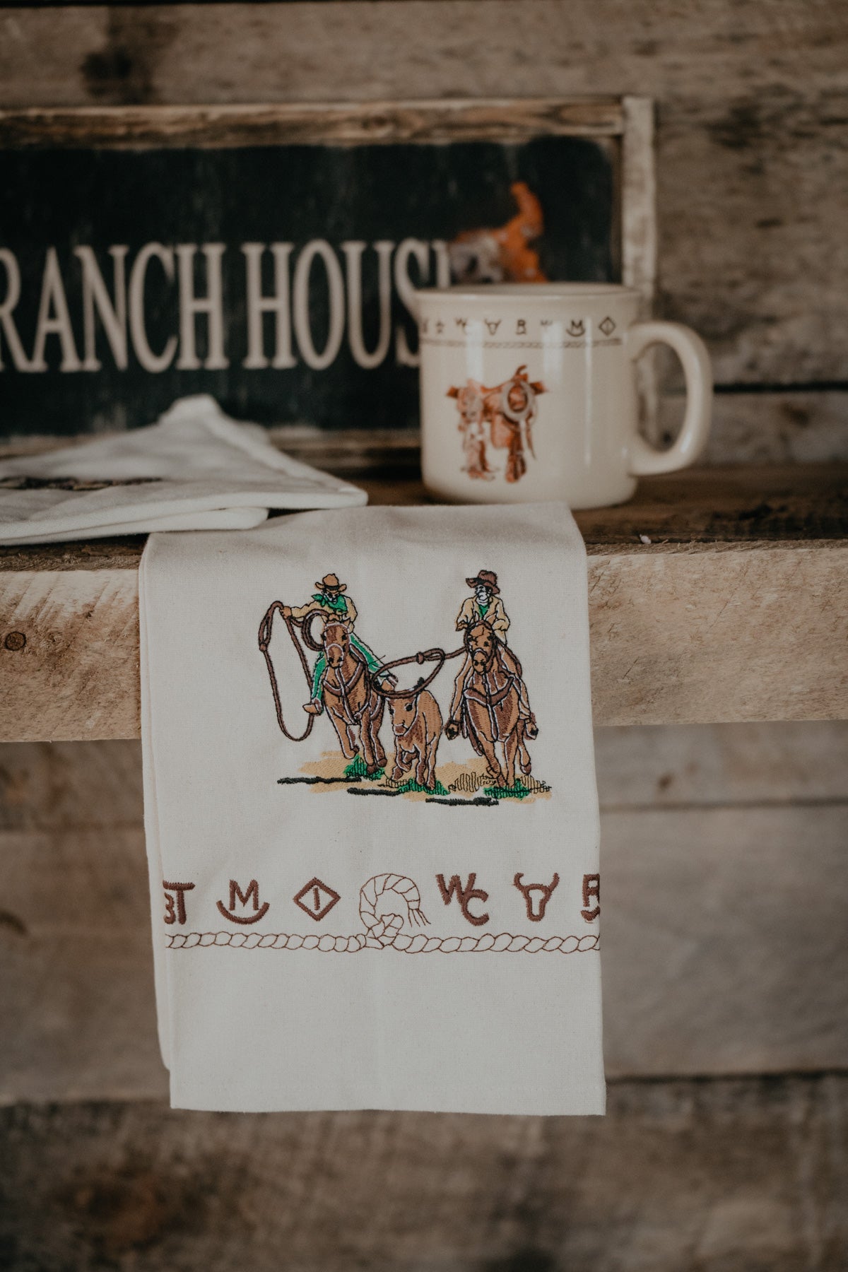 'Team Roper' Tea Towel