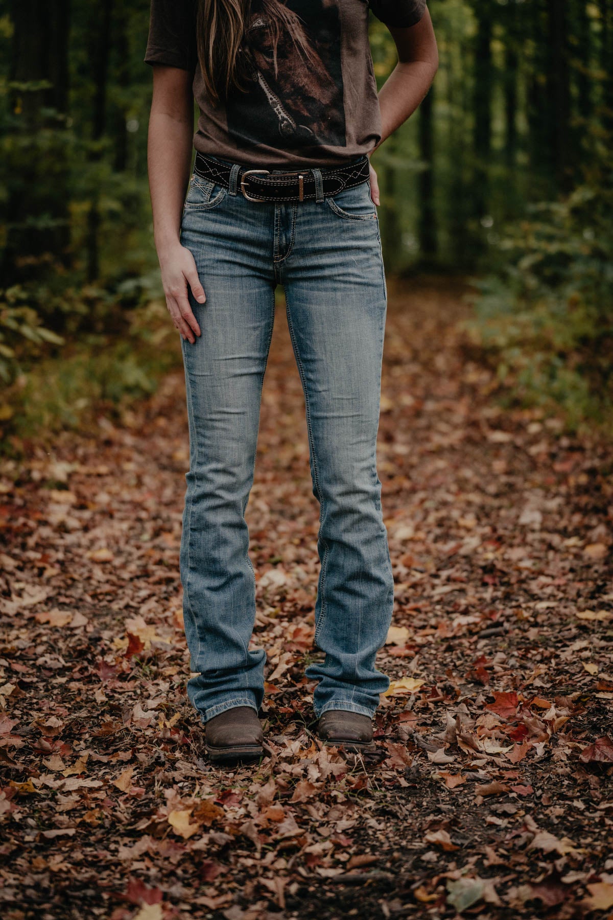 'Georgia' High Rise Bootcut Jean by Ariat