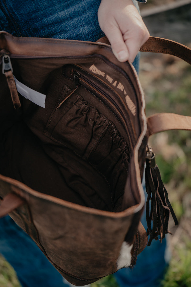'Cheyenne' Cowhide Tote by STS Ranchwear