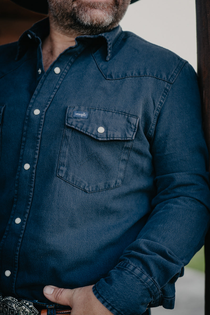 'Bradly' Vintage Wrangler Pearl Snap (S-XXL)