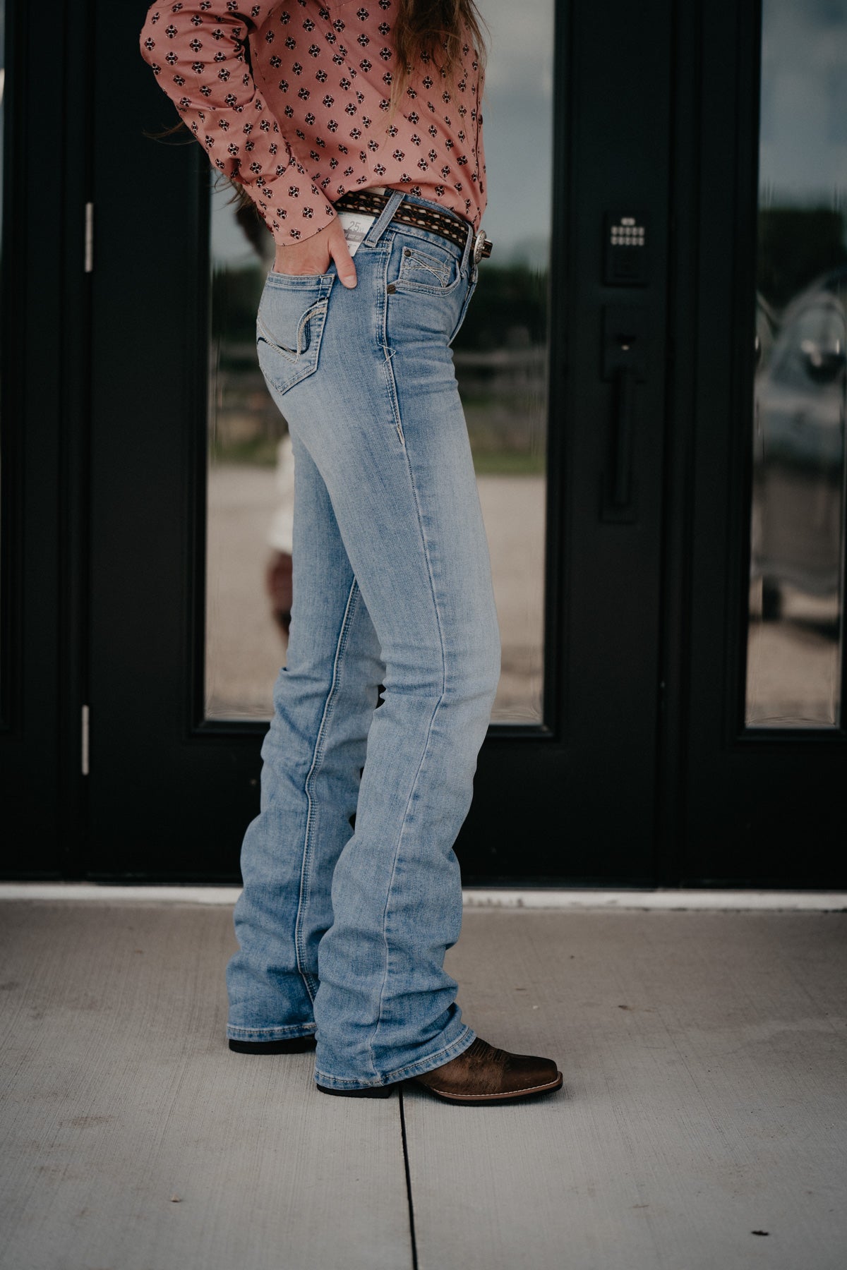 'Oklahoma' Perfect Rise Arrow Fit Bootcut Jean by Ariat