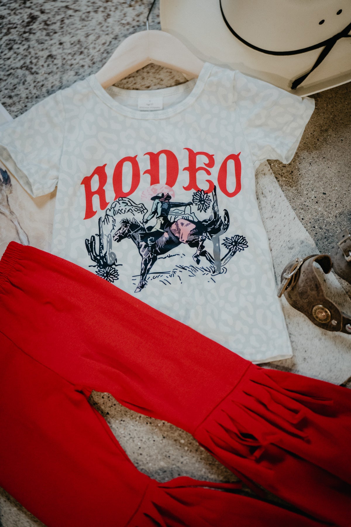 "Rodeo" Fringe Bell Set (12-18M to 8/9)