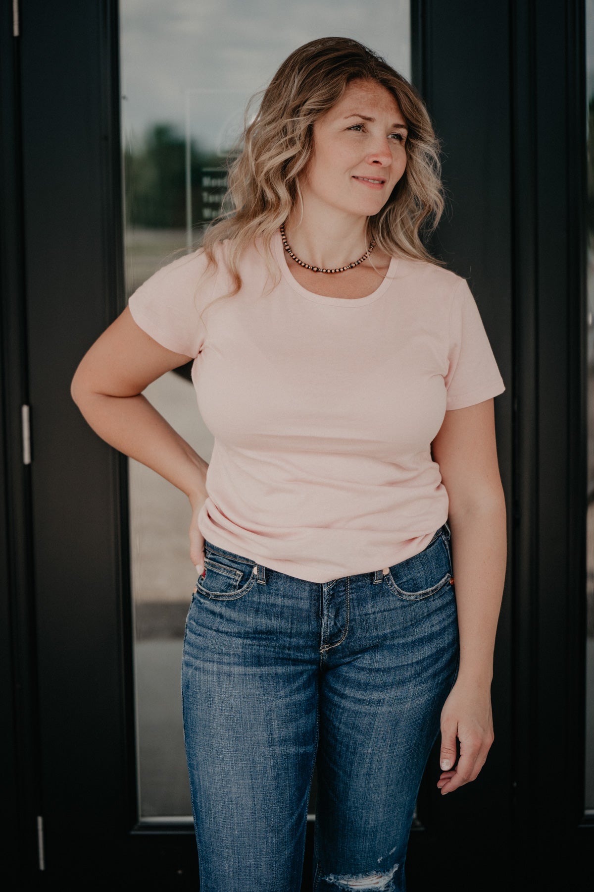 Blush Short Sleeve T-shirt by Z Supply (XS - L)