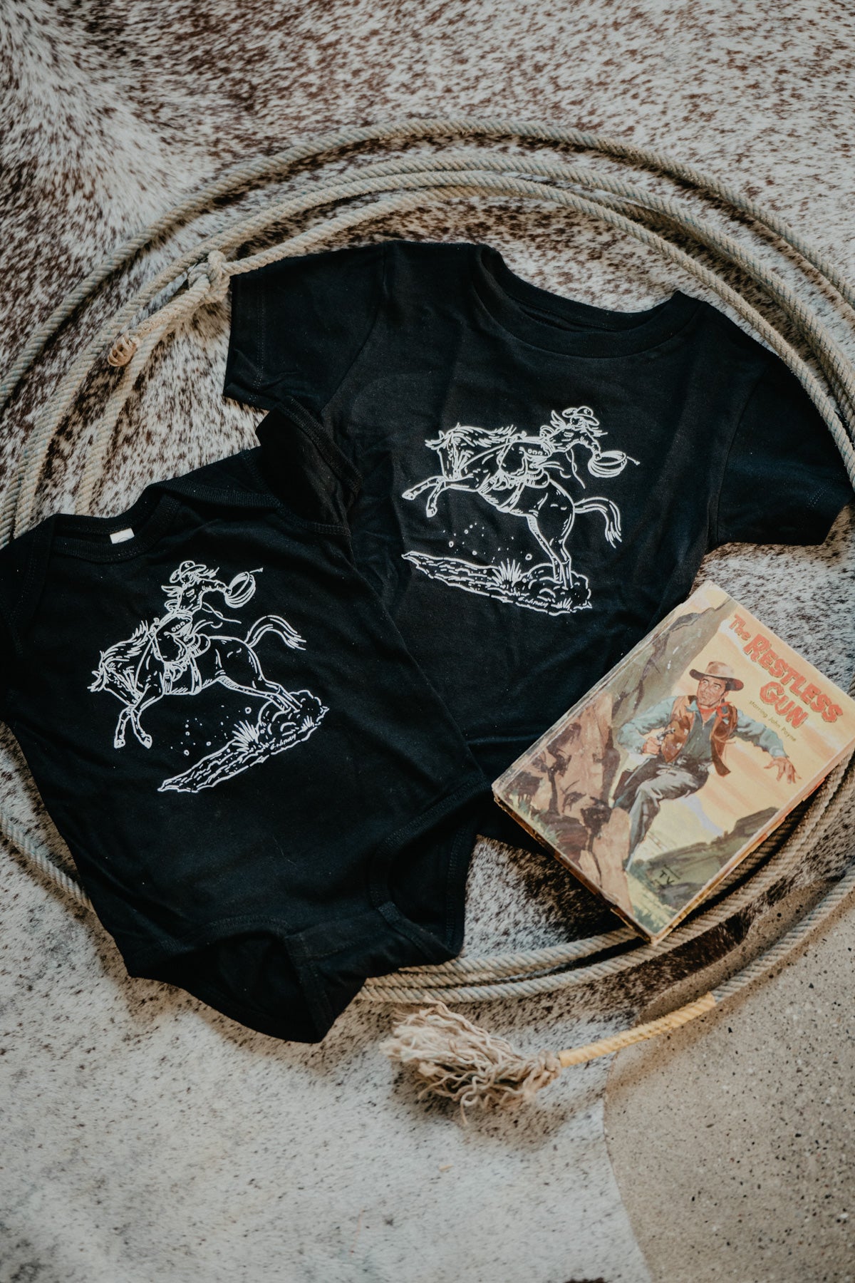 "Raisin' Hell" CC Exclusive Infant Bronc Onesie (Newborn to 24M)
