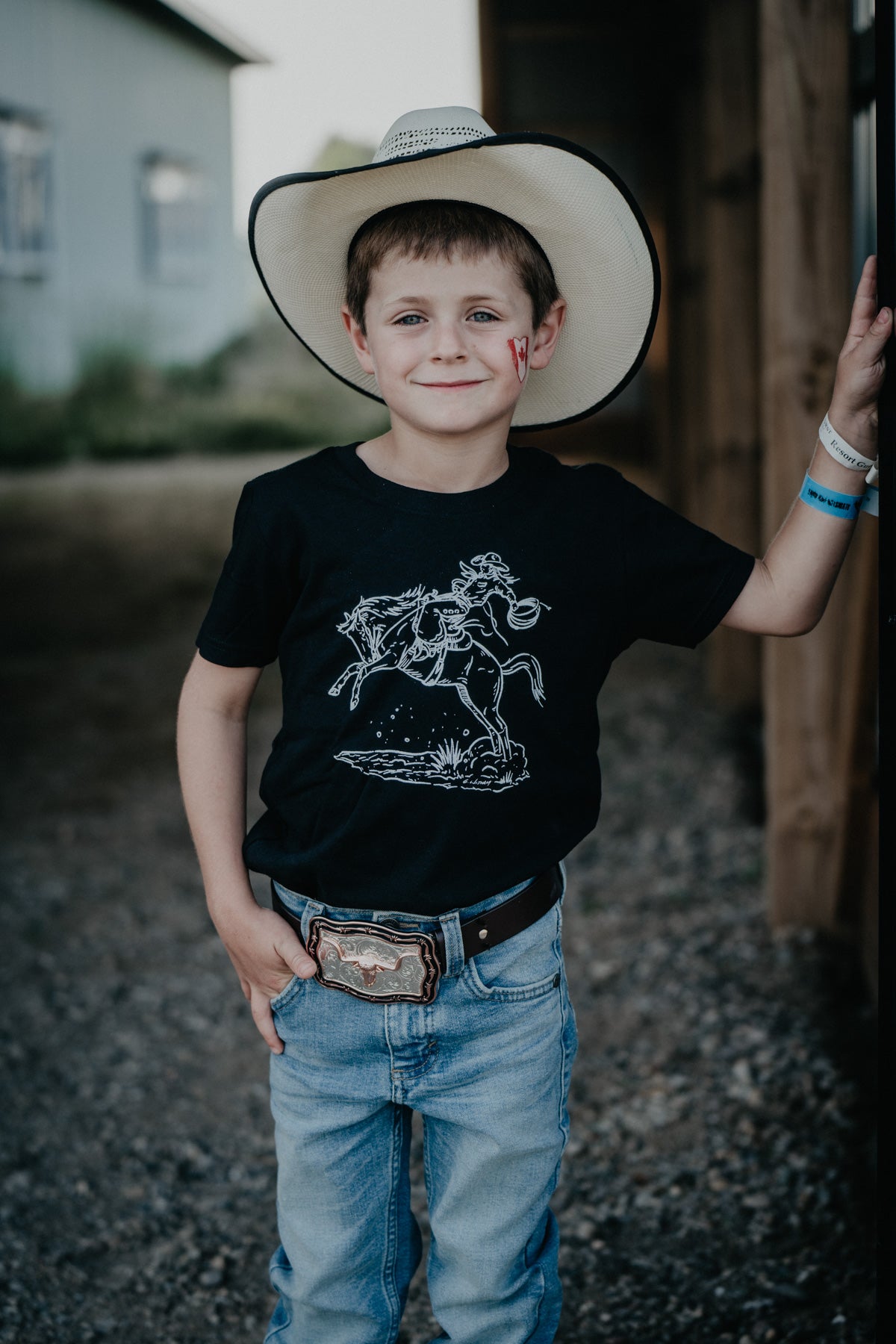 "Raisin' Hell" Youth CC Exclusive Graphic T (18-24M to Youth M)
