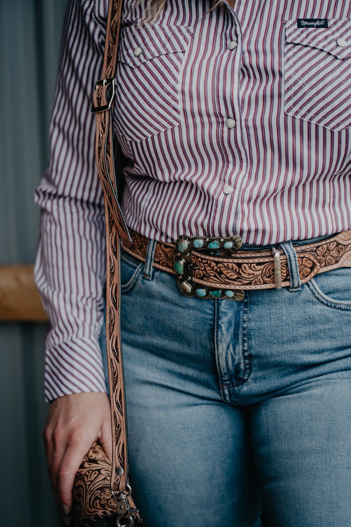 German Silver Horseshoe Buckle by Paige Wallace (3 Styles)