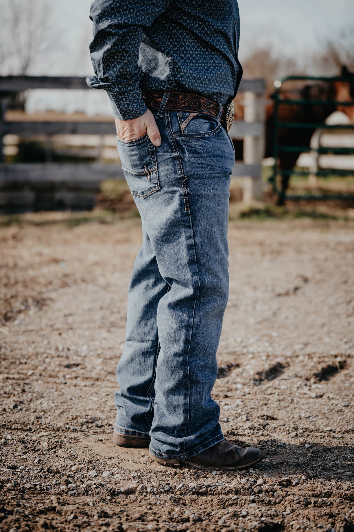 'Kirk' Men's Ariat M5 Straight Leg Jean (Only one 38/36)
