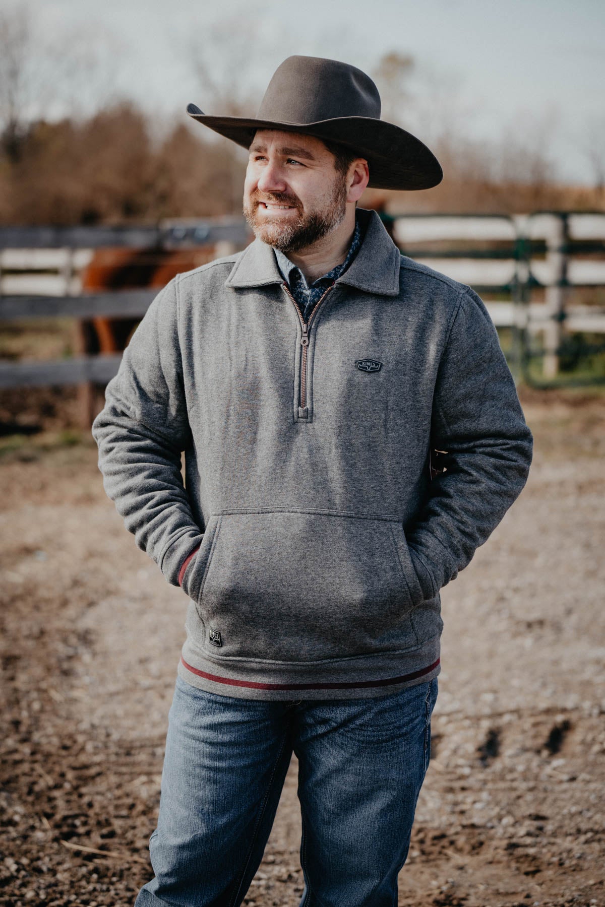 'Boxer QZ' Men's Quarter Zip by Kimes Ranch (2 Colours)
