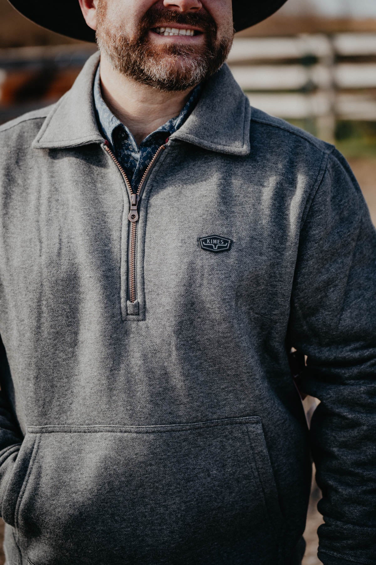 'Boxer QZ' Men's Quarter Zip by Kimes Ranch (2 Colours)