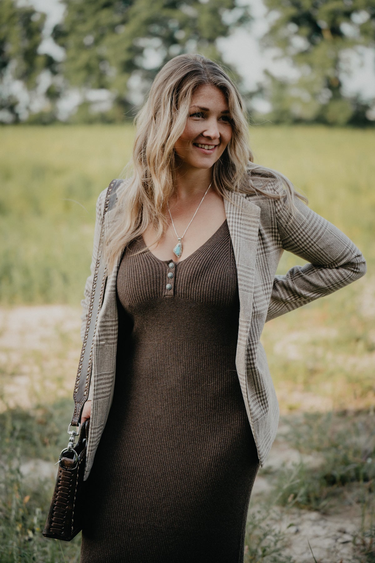 'Sully' Plaid Women's Blazer (XS - L)