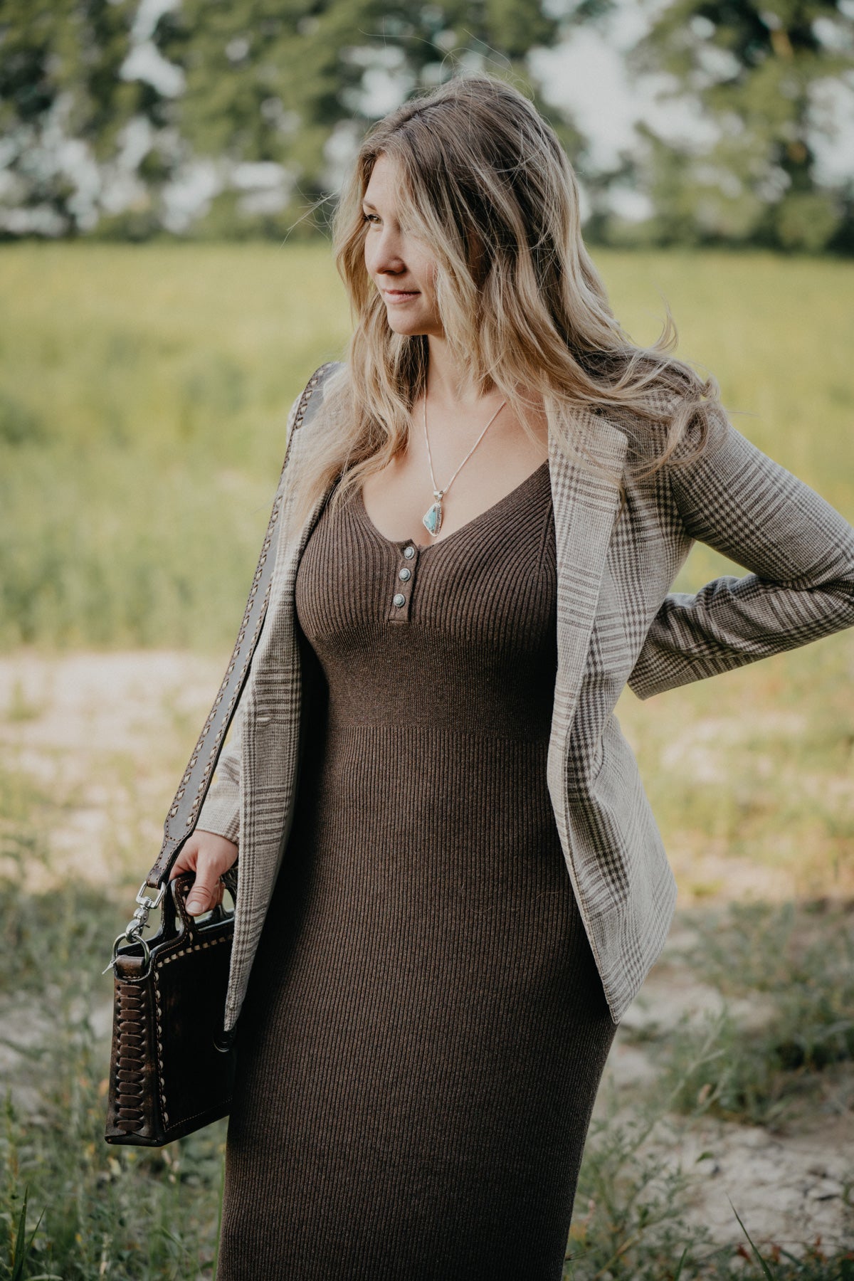 'Sully' Plaid Women's Blazer (XS - L)
