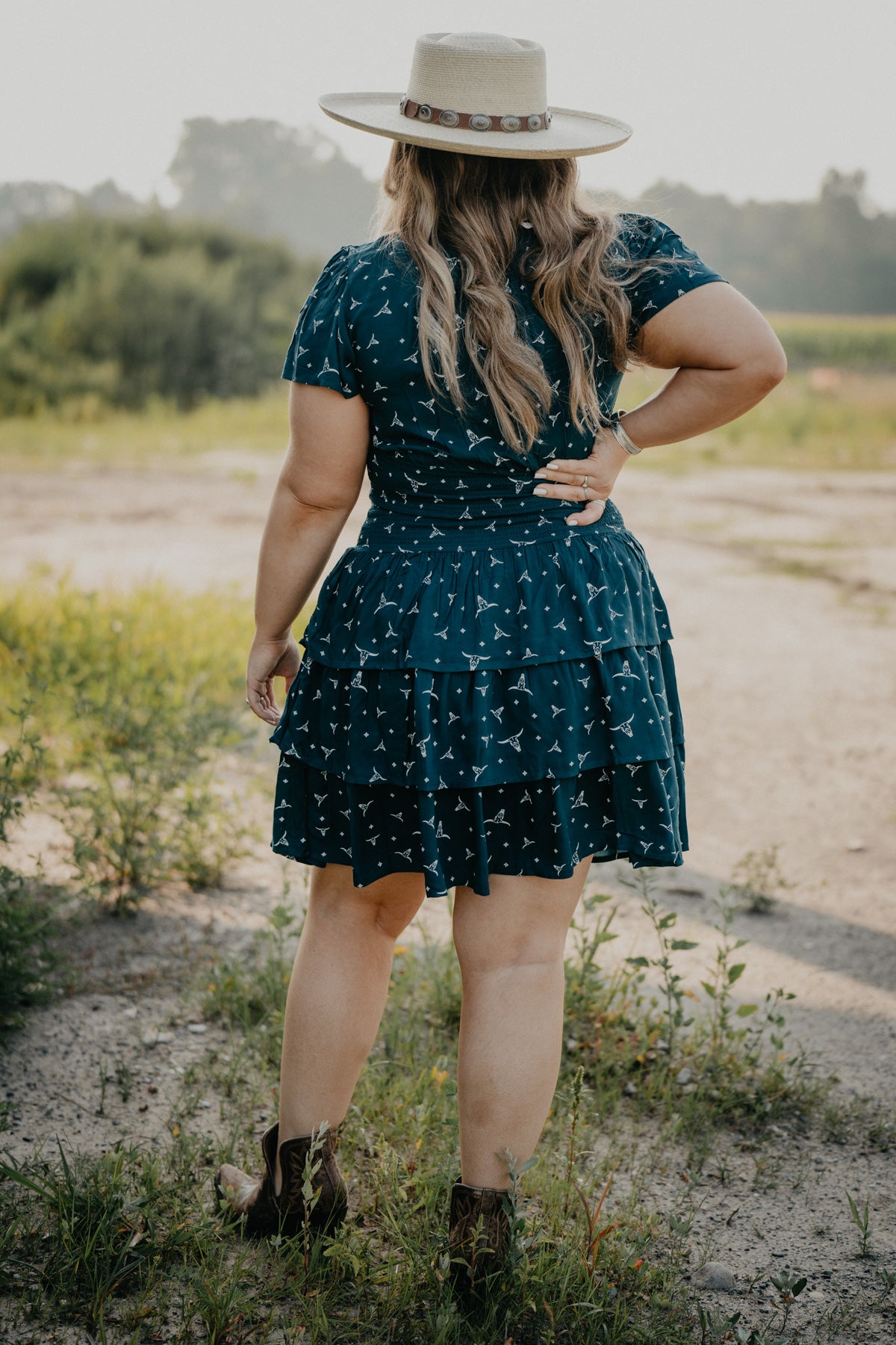 'Steer Me' Tiered Dress by Ariat (Sizes 2 - 12)