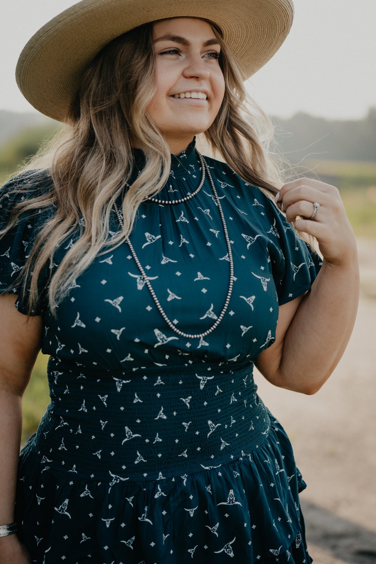 'Steer Me' Tiered Dress by Ariat (Sizes 2 - 12)