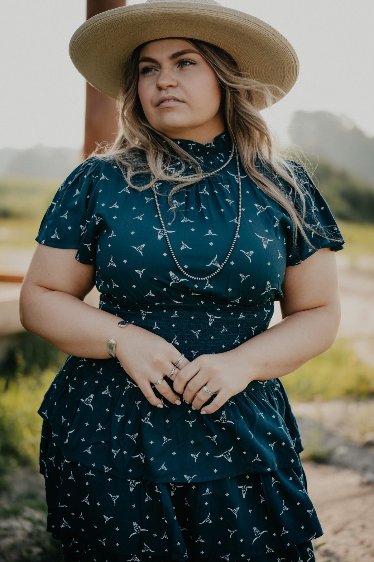 'Steer Me' Tiered Dress by Ariat (Sizes 2 - 12)