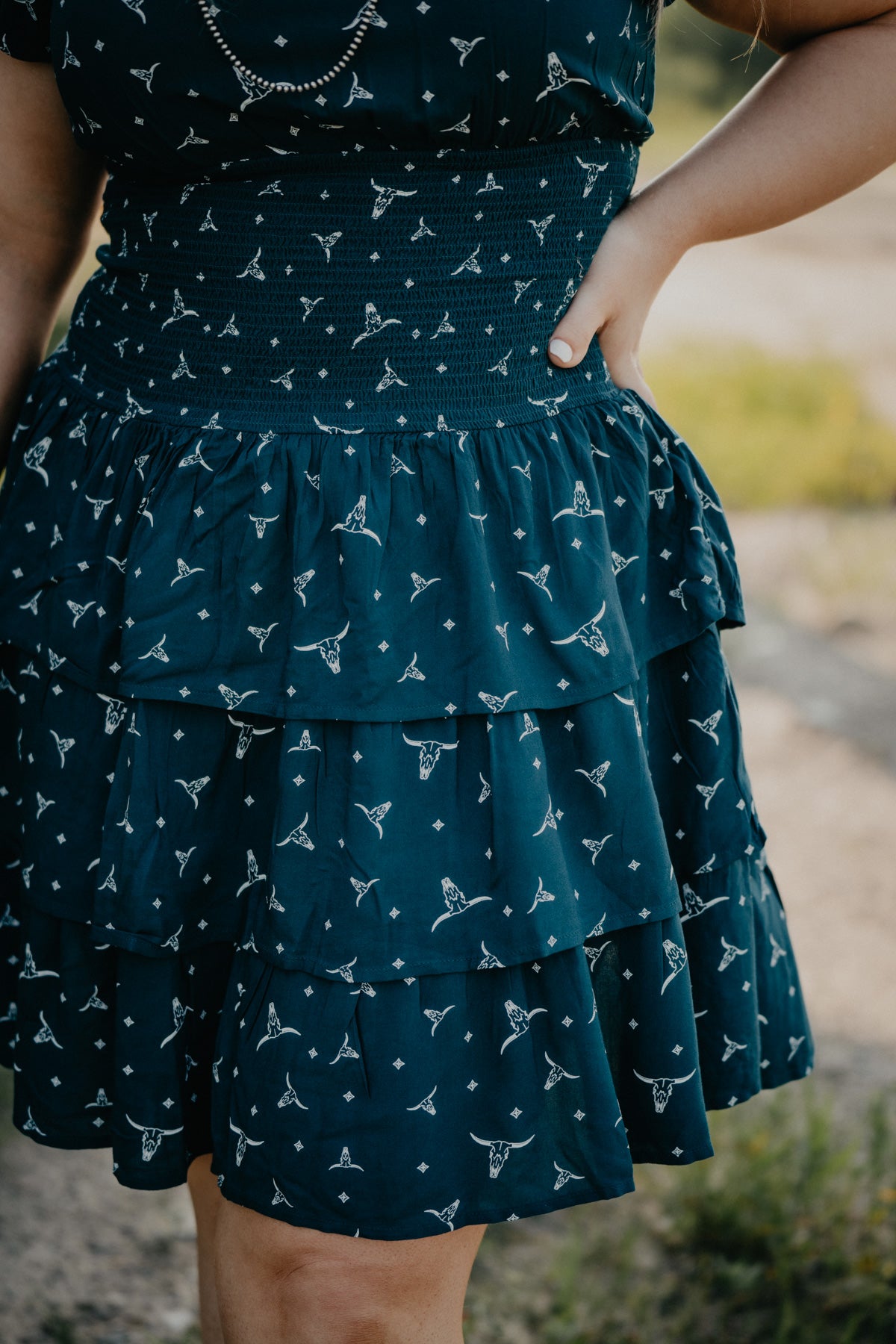 'Steer Me' Tiered Dress by Ariat (Sizes 2 - 12)
