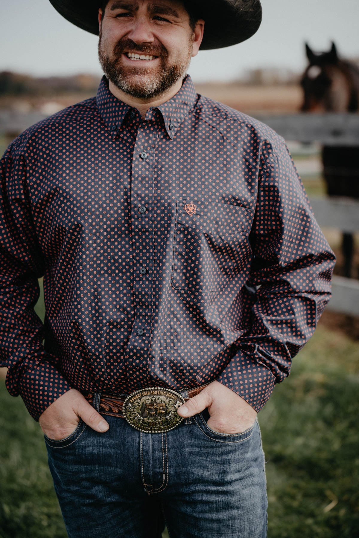 Men's 'Palmer' Ariat Classic Fit Long Sleeve (S-XXL)