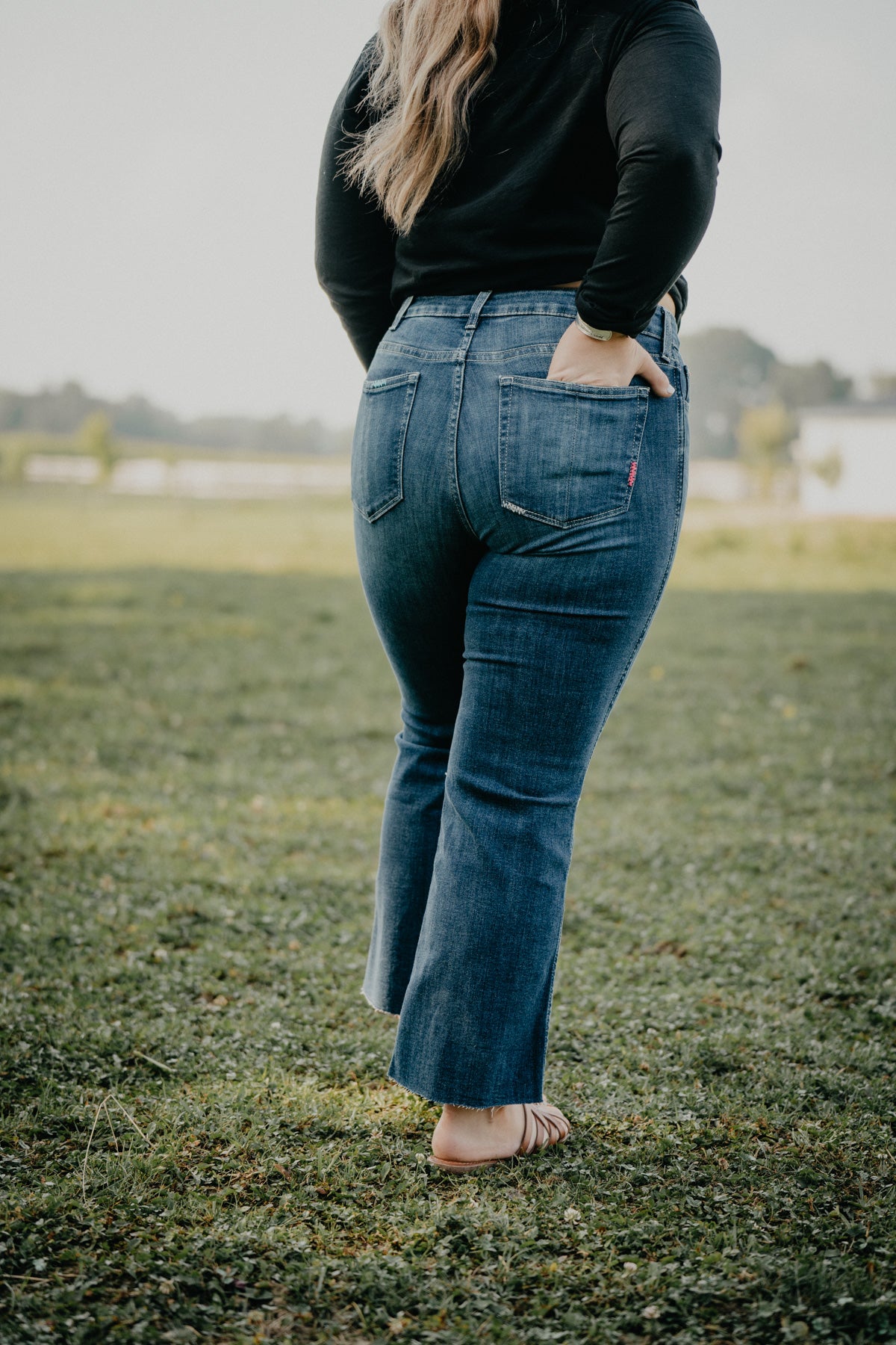 'Athena' High Rise Kick Flare Jean by Ariat (Sizes 24-34)