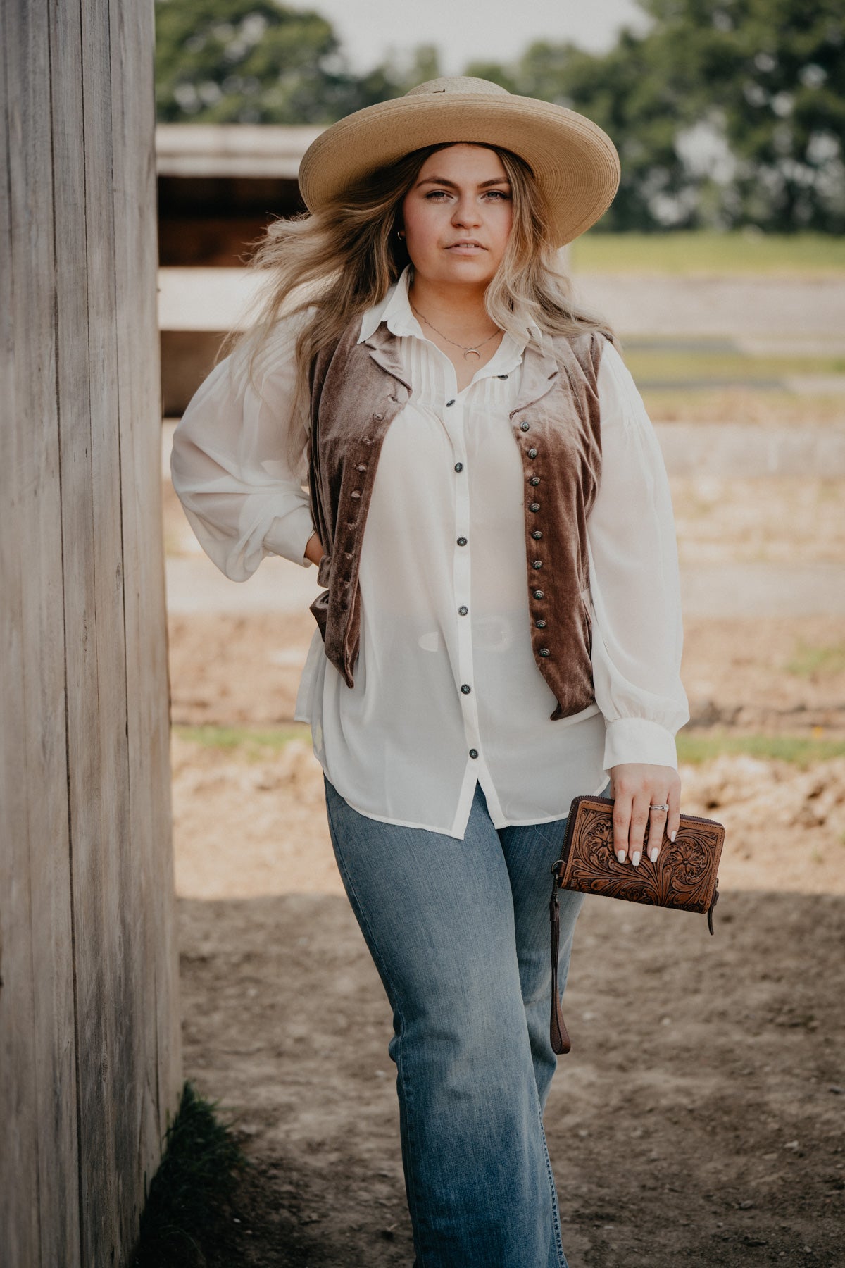 'Edie Blouse'' by Tasha Polizzi (S - XL)