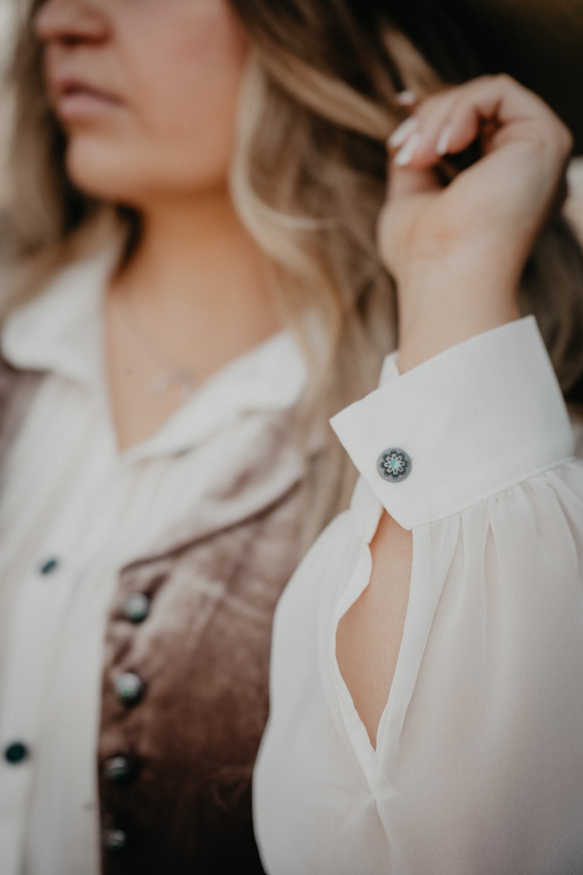 'Edie Blouse'' by Tasha Polizzi (S - XL)