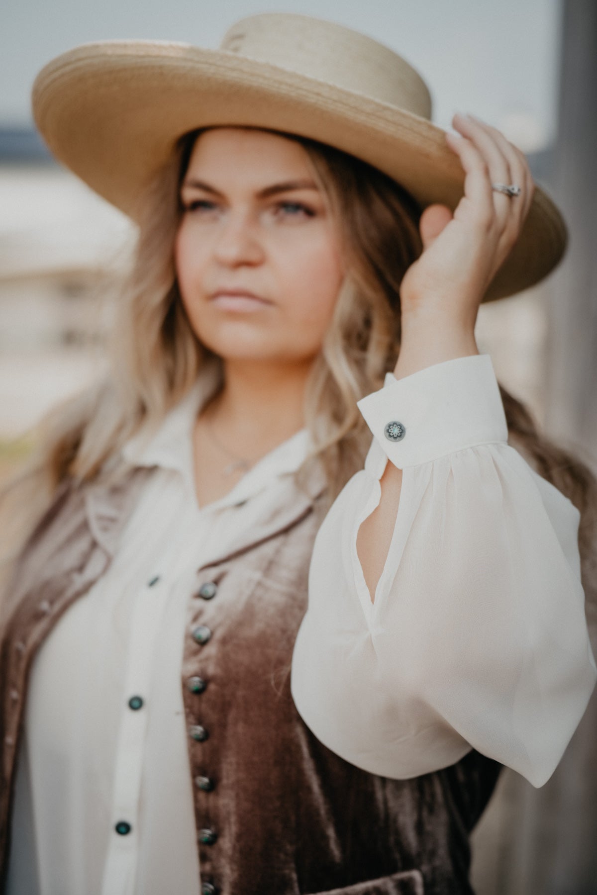 'Edie Blouse'' by Tasha Polizzi (S - XL)