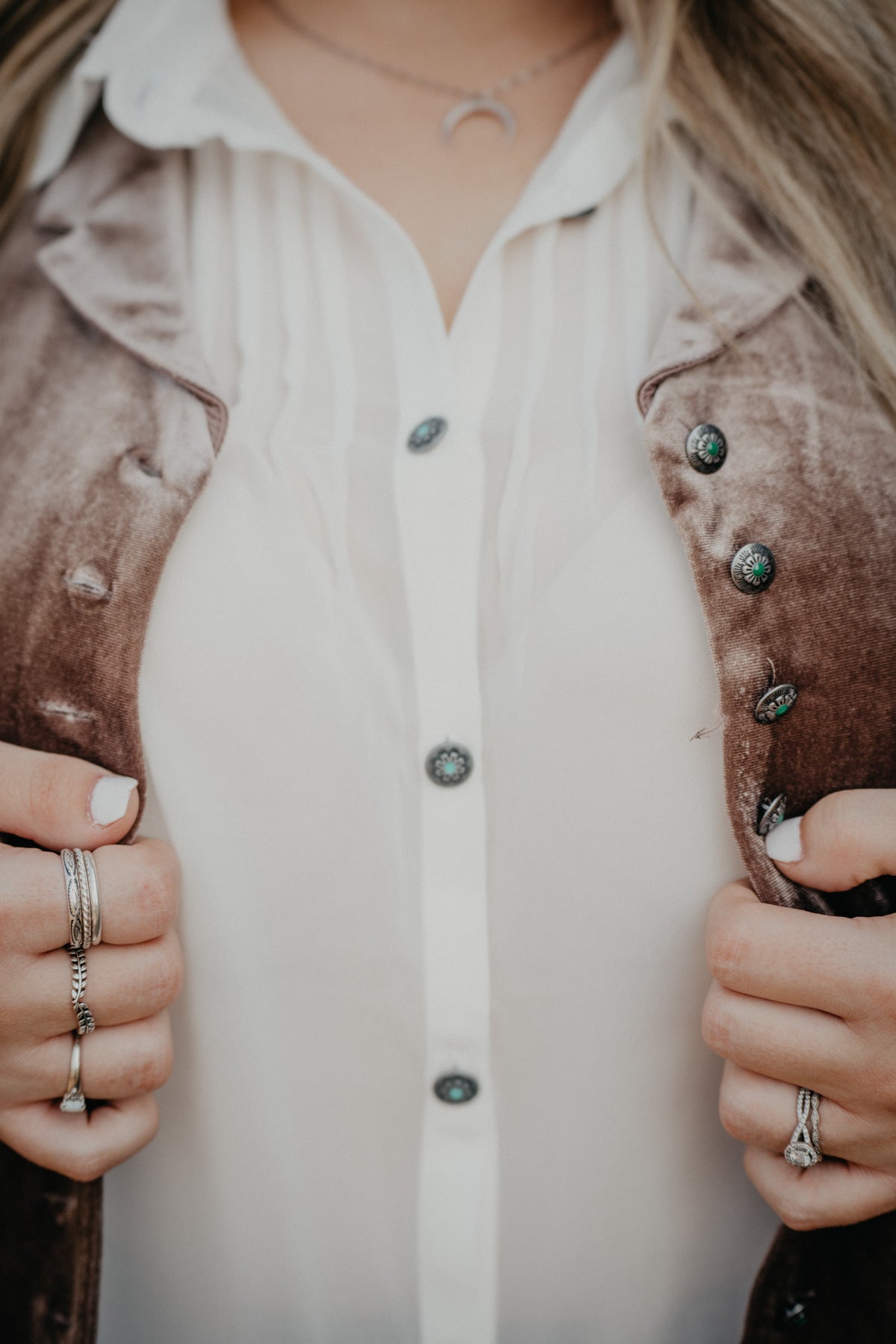 'Edie Blouse'' by Tasha Polizzi (S - XL)