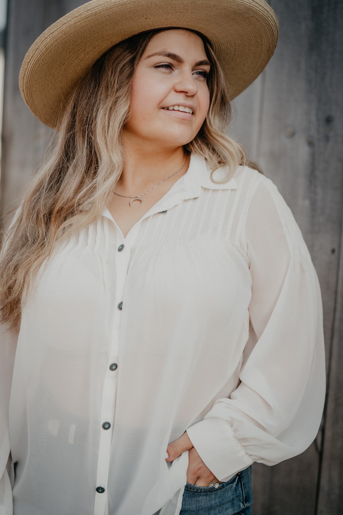 'Edie Blouse'' by Tasha Polizzi (S - XL)