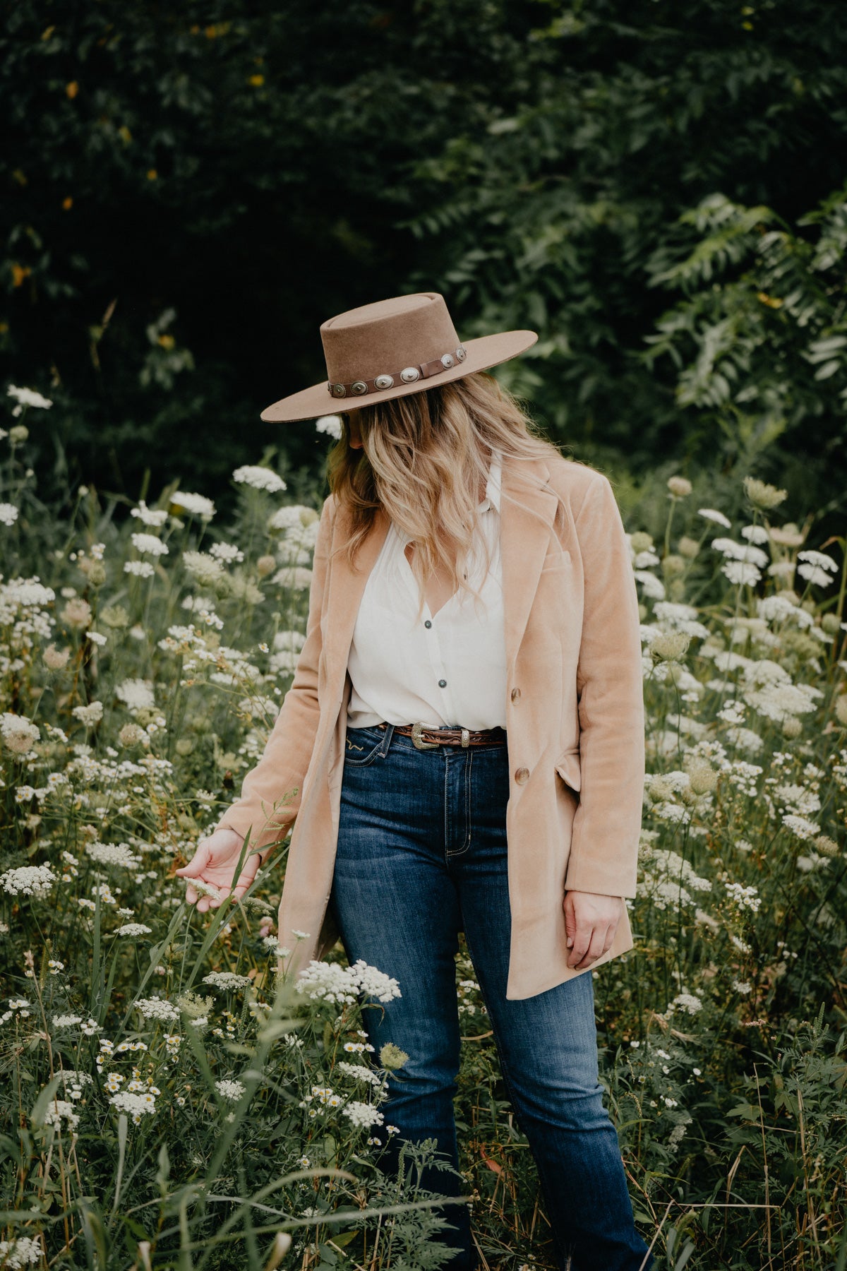 'Karmela' Velvet Blazer by Tasha Polizzi (S - XL)