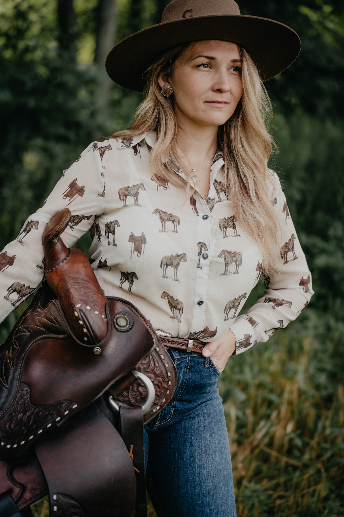 'Amalia' Blouse by Tasha Polizzi (S - XL)