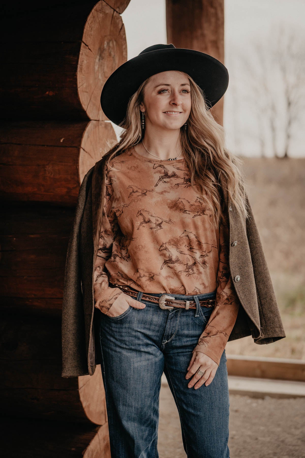 'Gallop Away' Long Sleeve Shirt by Ariat (XS - XXL)