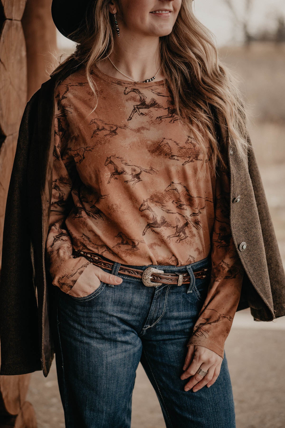 'Gallop Away' Long Sleeve Shirt by Ariat (XS - XXL)