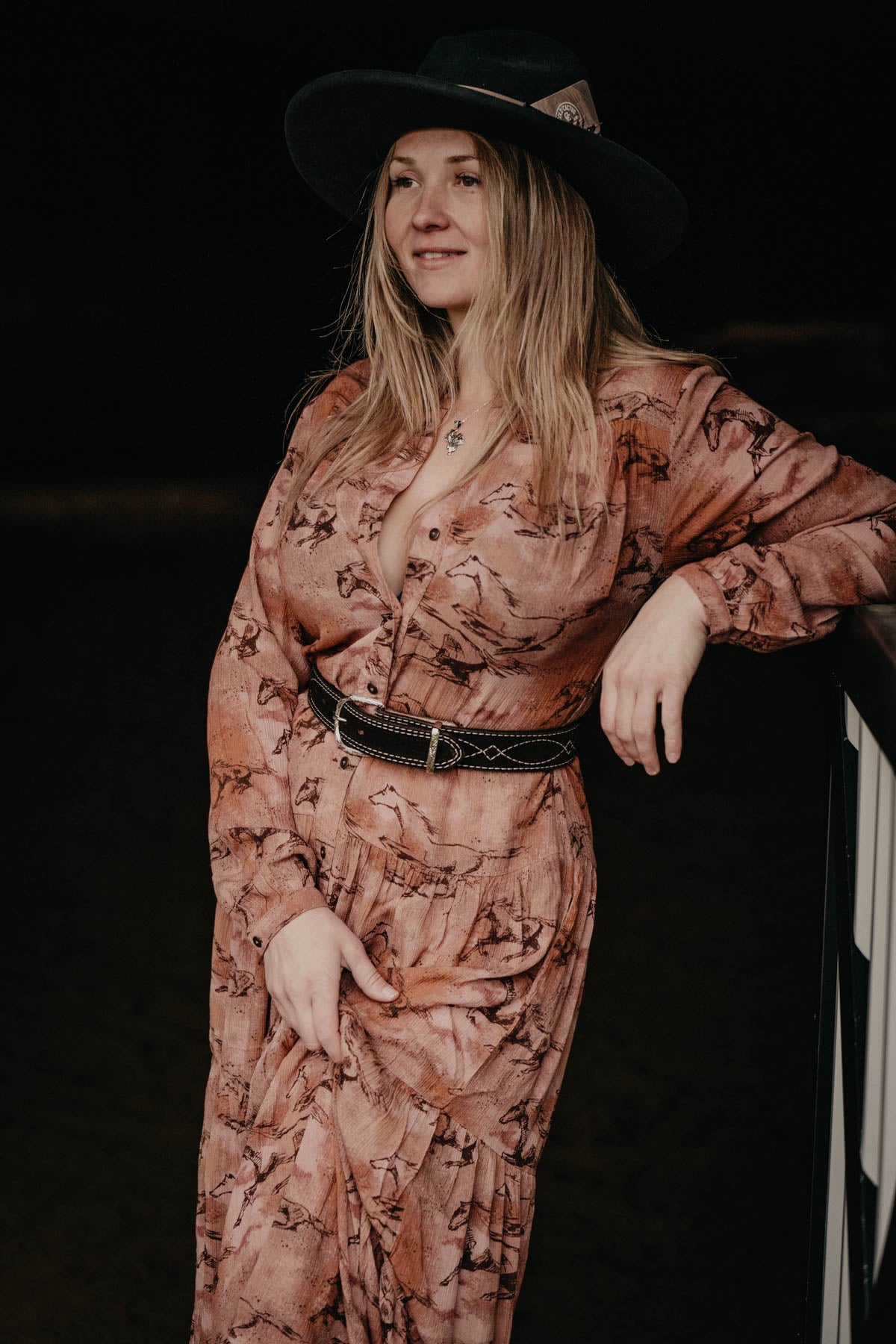 'Gallop Away' Ariat Horse Print Maxi Dress (S - XXL)