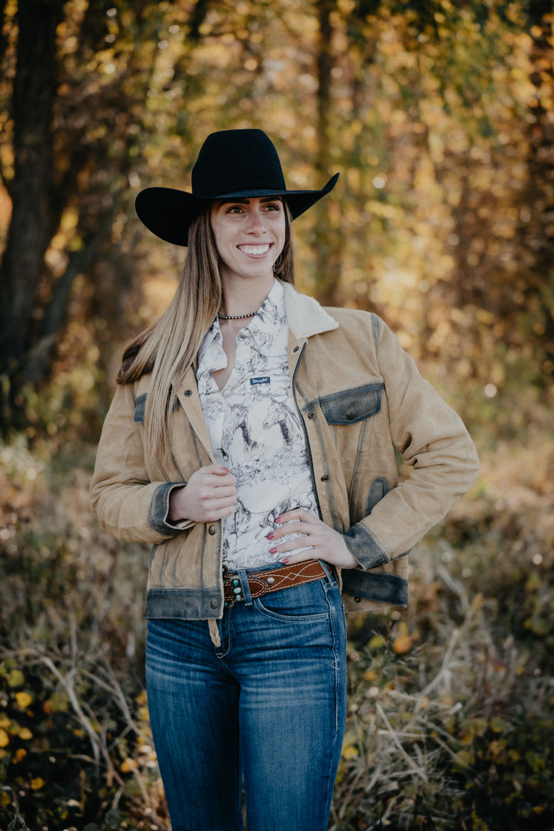 'Josey Wales' Buckskin Suede Coat by STS Ranchwear (XS-XXL)