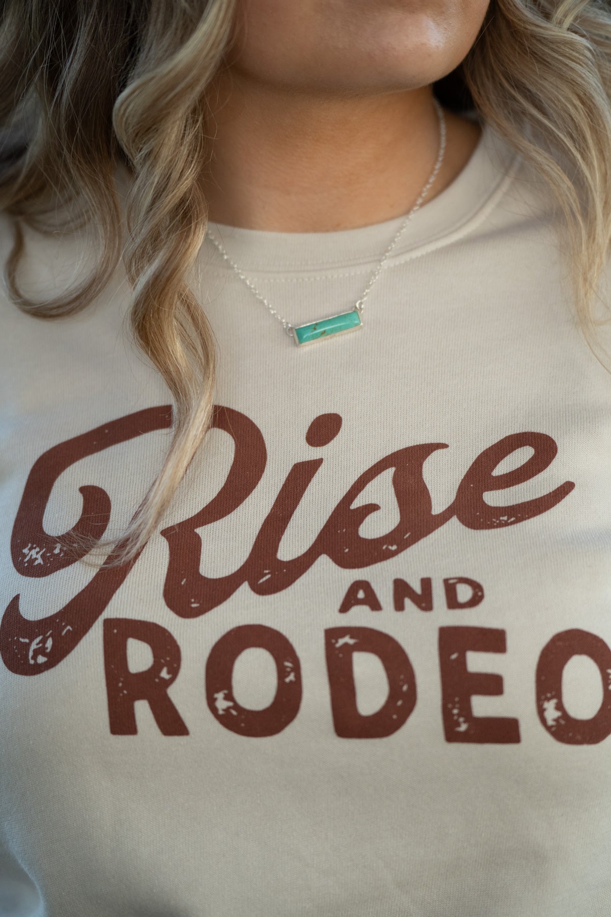 'Rise and Rodeo' Graphic Sweatshirt (S-XL)