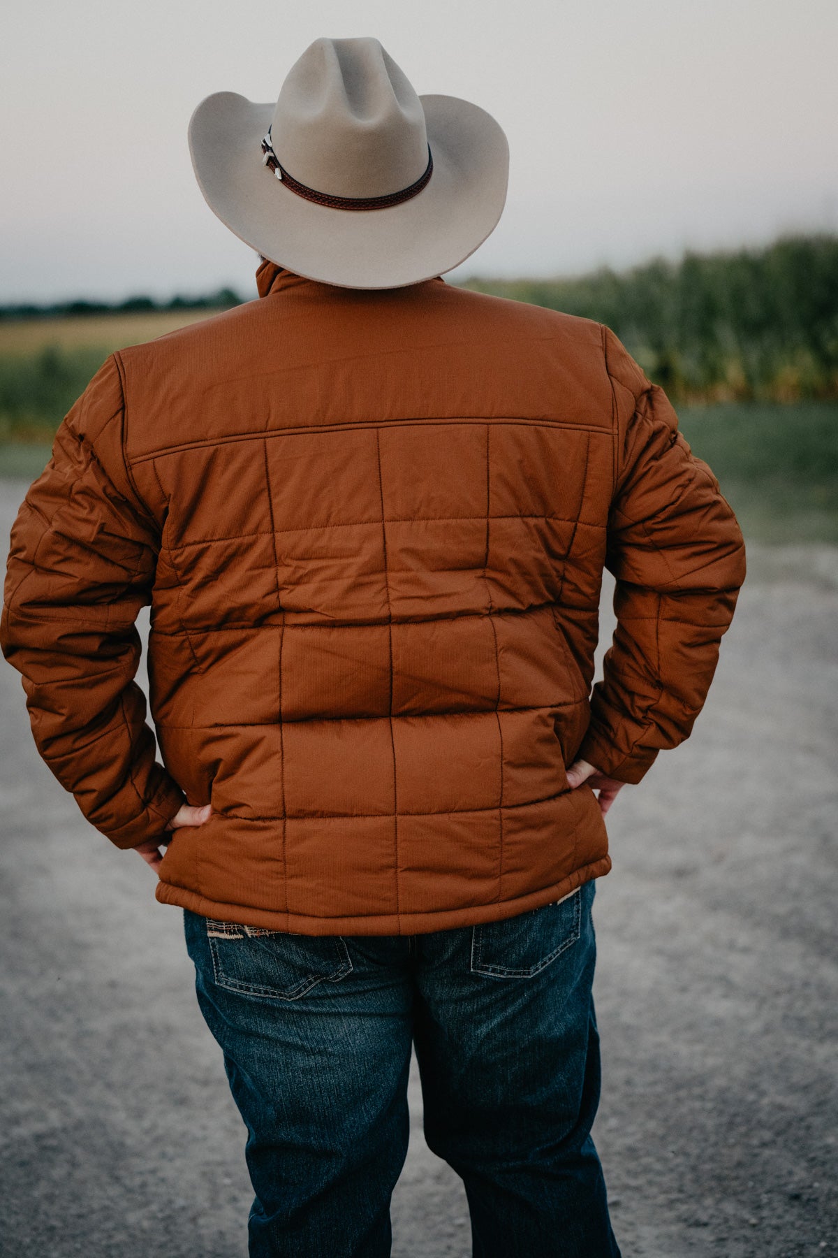 'Crius' Men's Insulated Jacket by Ariat {Chestnut}