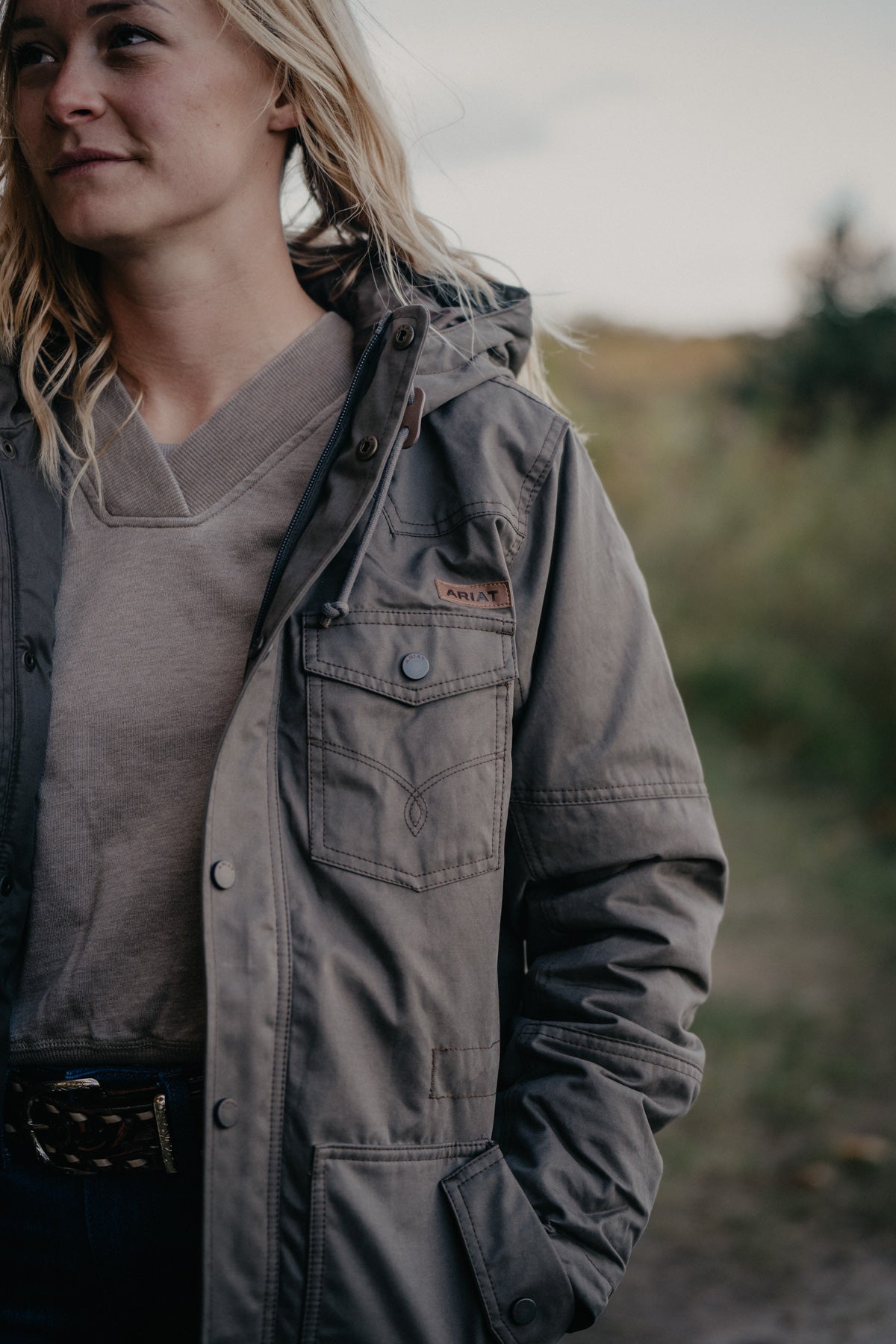 'Grizzly' Women's Insulated Jacket by Ariat (1 XS Only)