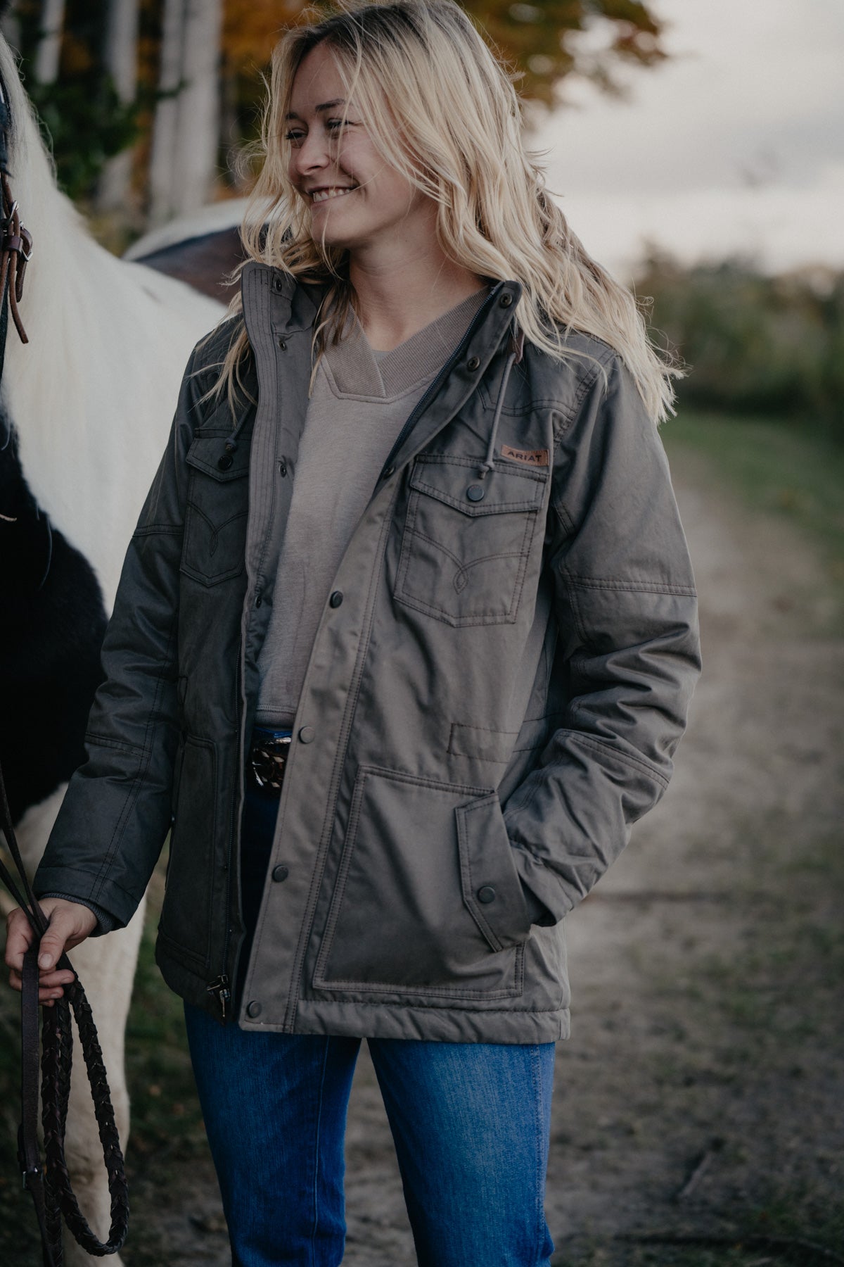 'Grizzly' Women's Insulated Jacket by Ariat (1 XS Only)