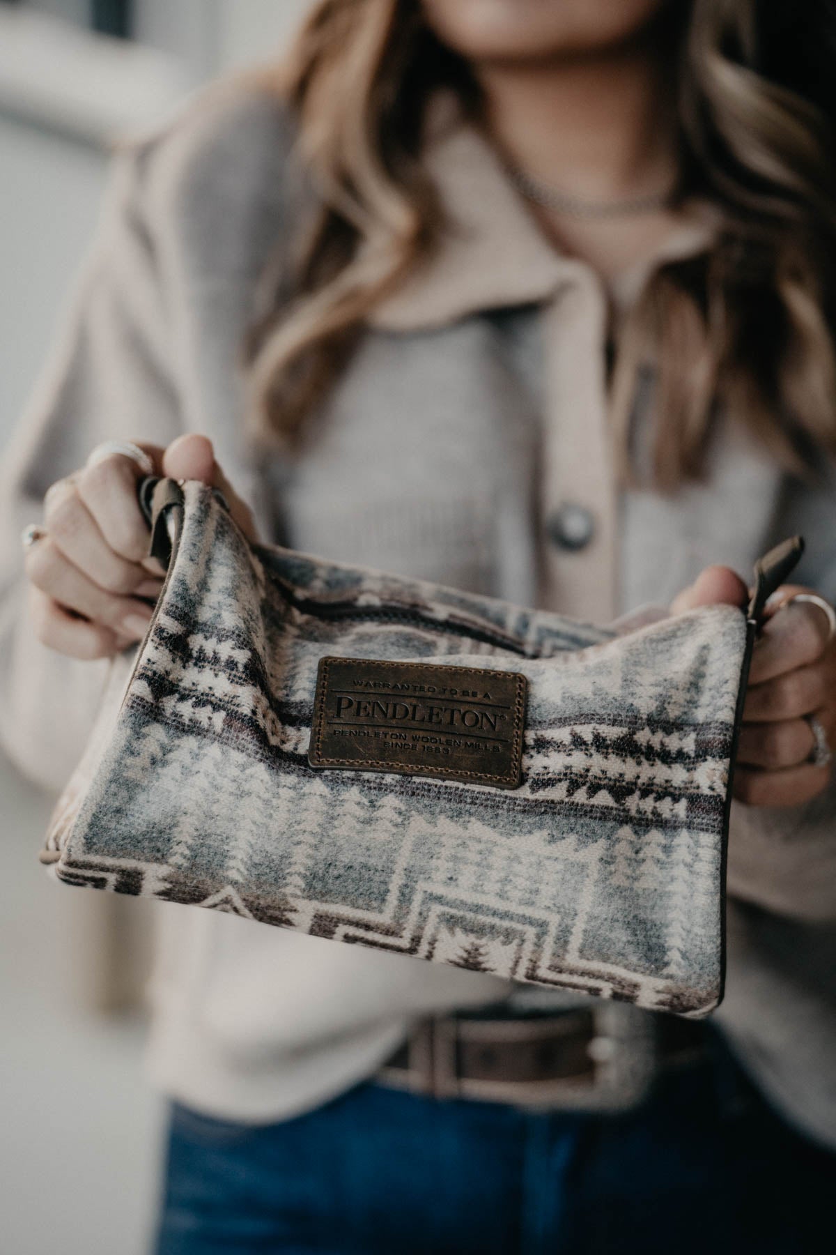 Pendleton {Harding Grey Star} Travel Kit