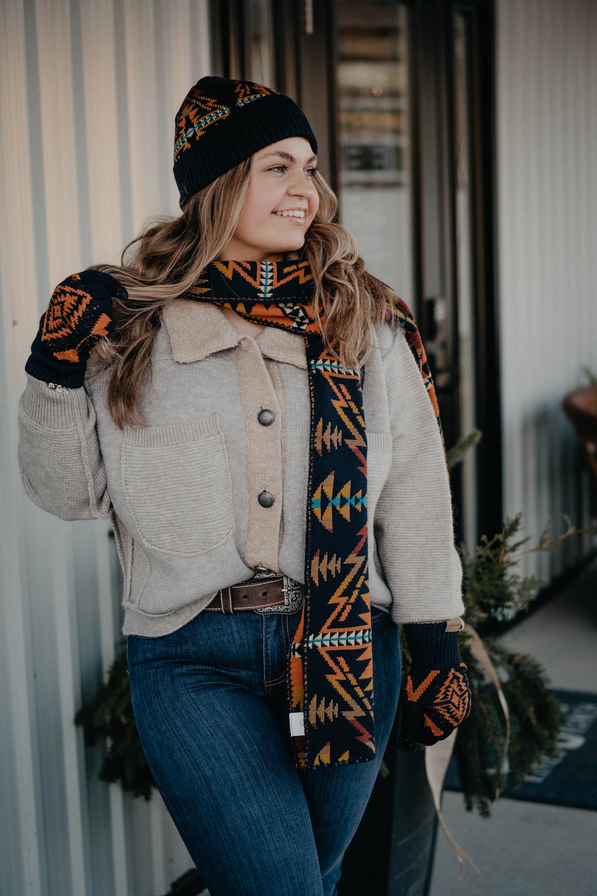 Pendleton {Trapper Peak} Knit Scarf