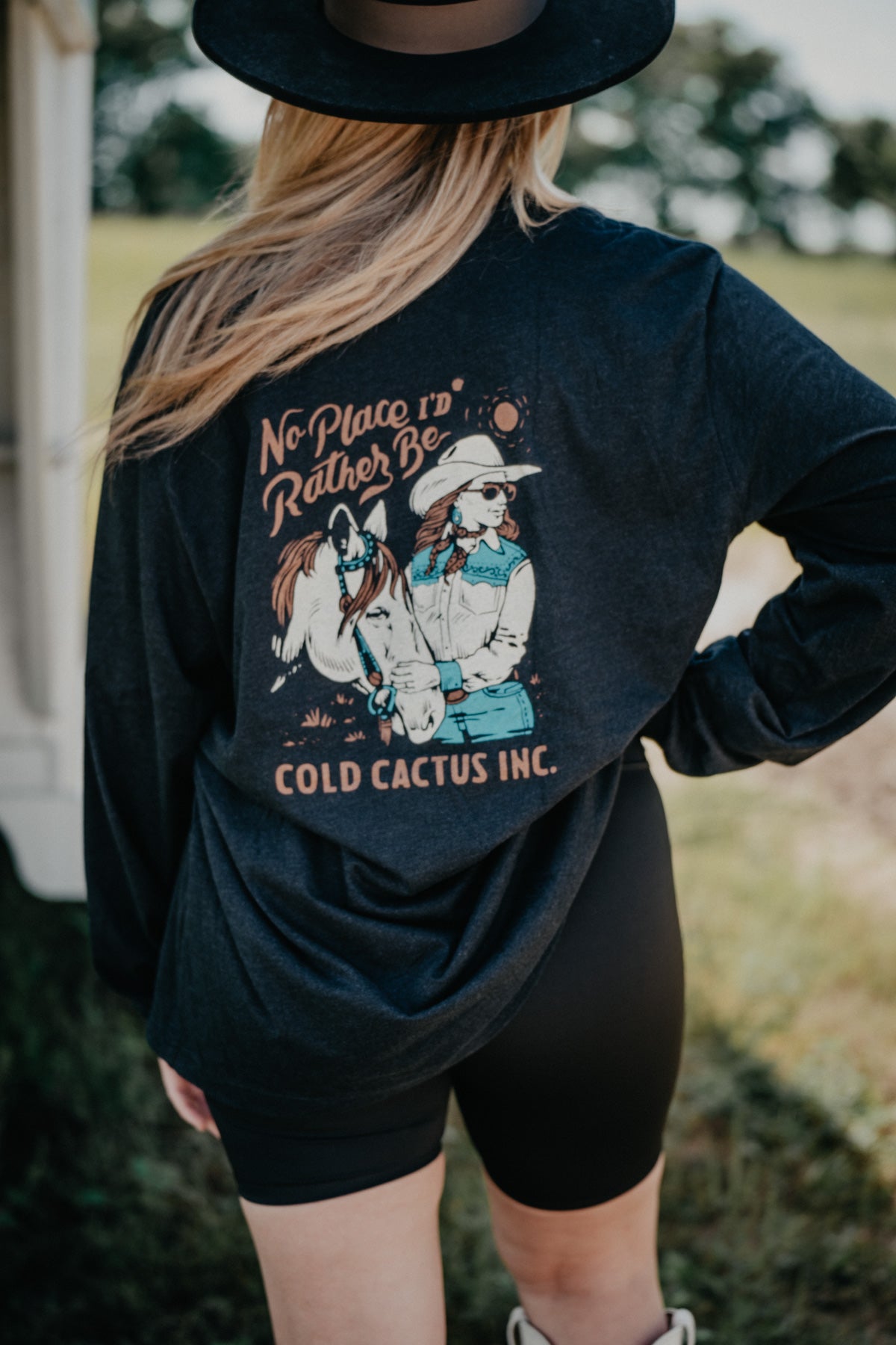 'No Place I'd Rather Be' CC Exclusive Long Sleeve Graphic T