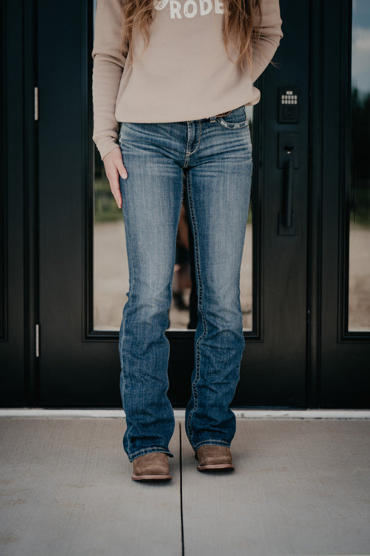 'Phoebe' Perfect Rise Bootcut Jean by Ariat (Only 28S, 30L, 33L)