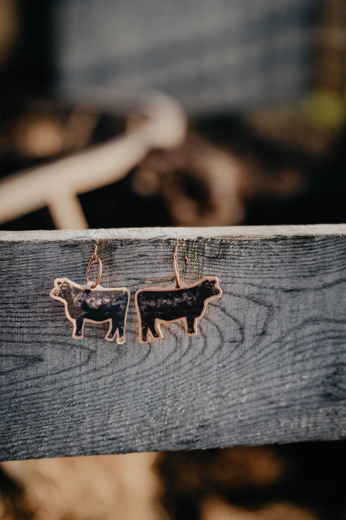 Angus Leather Earrings
