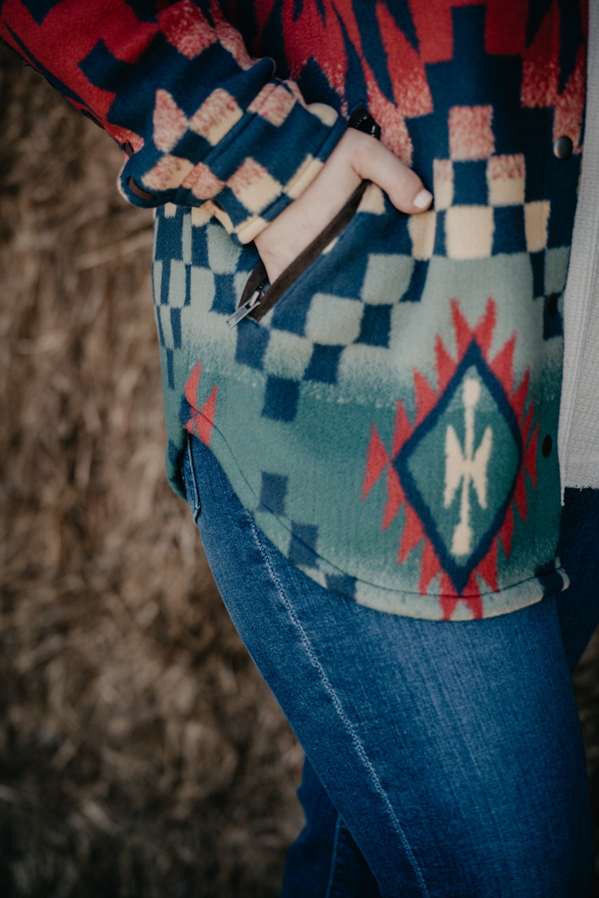 'Blue Ridge Jacket' by Tasha Polizzi with Removable Faux Fur Collar (S - XL)