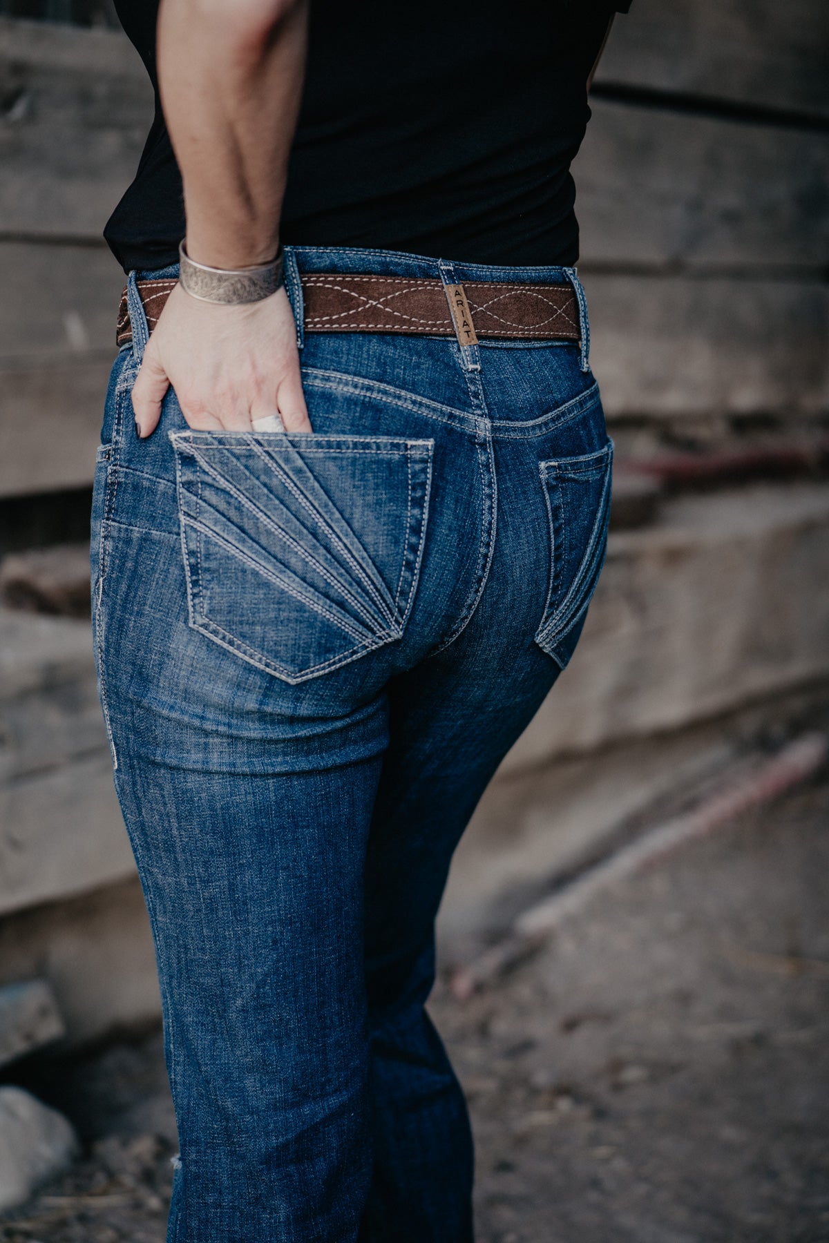 'Florence' Perfect Rise Flare Jean by Ariat (24-34)