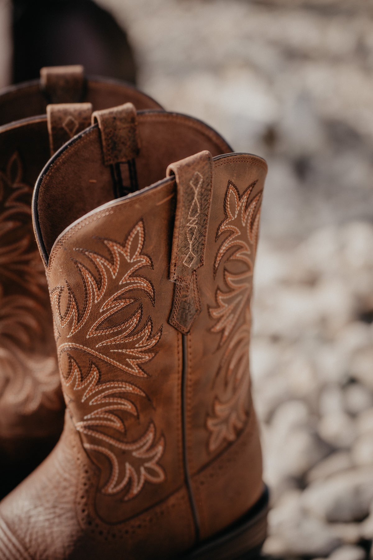 Men's Ariat 'Oakwood' Brown Cowboy Boots (11.5 EE only)
