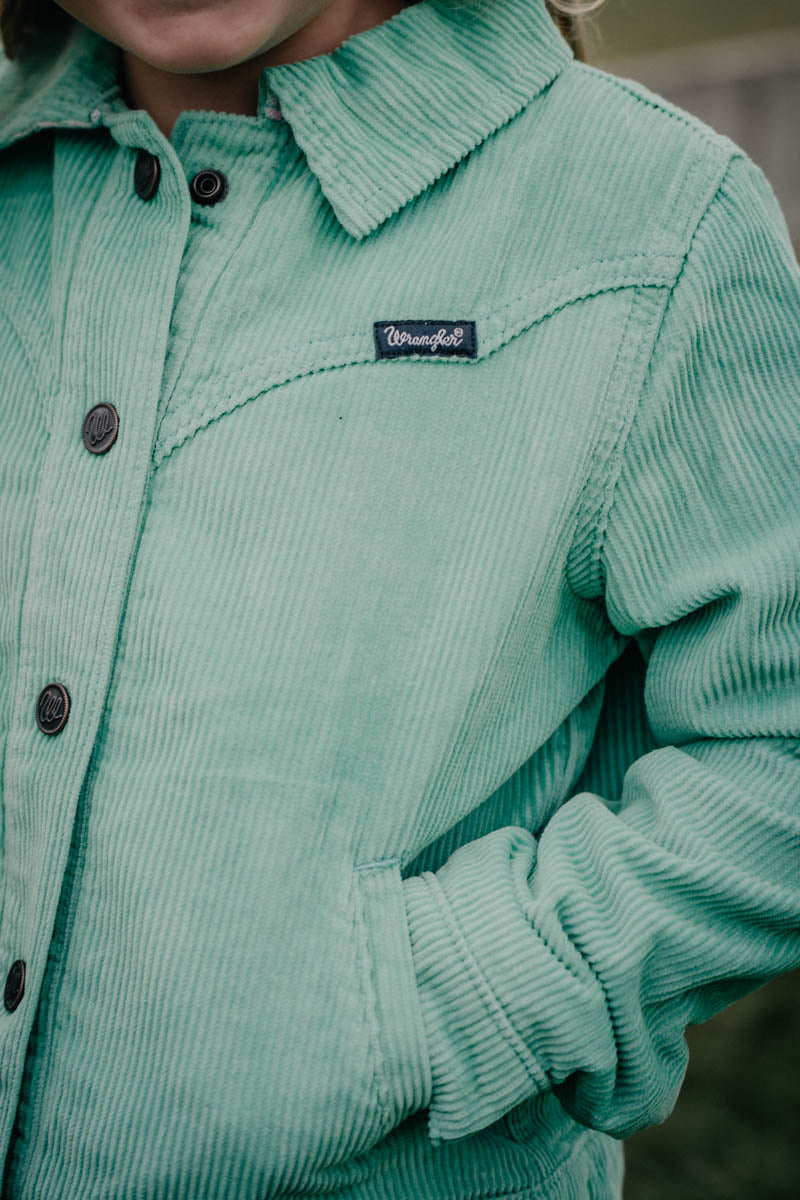 Wrangler Girls Corduroy Mint Jacket (XS - L)